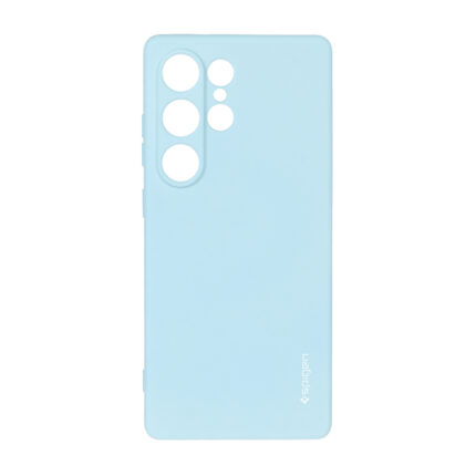 قاب سیلیکونی Spigen محافظ لنزدار Samsung Galaxy S25 Ultra - آبی روشن