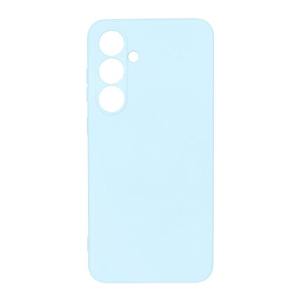 قاب سیلیکونی Spigen محافظ لنزدار Samsung Galaxy S24 FE - آبی روشن
