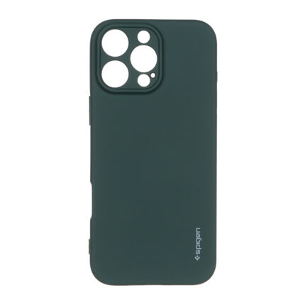 قاب سیلیکونی Spigen محافظ لنزدار Apple iPhone 16 Pro Max - سبز