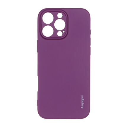 قاب سیلیکونی Spigen محافظ لنزدار Apple iPhone 16 Pro Max - ارغوانی