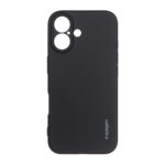 قاب سیلیکونی Spigen محافظ لنزدار Apple iPhone 16 - مشکی