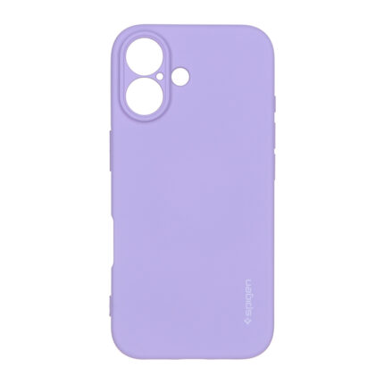 قاب سیلیکونی Spigen محافظ لنزدار Apple iPhone 16 - بنفش روشن