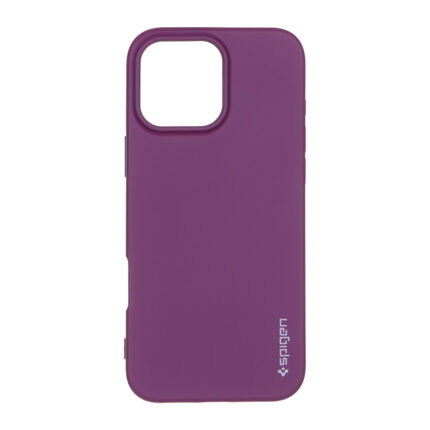 قاب سیلیکونی Spigen مدل Apple iPhone 16 Pro Max - ارغوانی