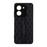 قاب پافر لوزی دور لنز براق Xiaomi Redmi A5 / Poco C71 - مشکی