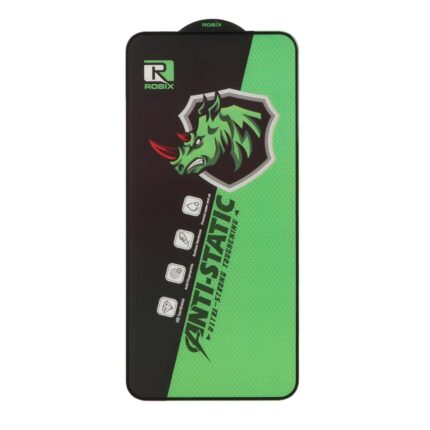 محافظ صفحه نمایش شیشه ای Full Cover Robix Anti Static ESD مدل Samsung Galaxy S22 Plus / S23 Plus