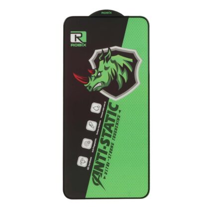 محافظ صفحه نمایش شیشه ای Full Cover Robix Anti Static ESD مدل Samsung Galaxy S24