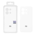 قاب سیلیکونی پاک کنی اورجینال Master Quality مدل Xiaomi Redmi Note 13 4G - سفید (پک دار)