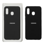 قاب سیلیکونی پاک کنی اورجینال Samsung Galaxy A30 / A20 - مشکی (پک اصلی)