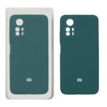 قاب سیلیکونی پاک کنی محافظ لنزدار اورجینال Xiaomi Redmi Note 12S - سبز (پک اصلی)