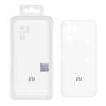 قاب سیلیکونی پاک کنی اورجینال Master Quality مدل Xiaomi Redmi Note 10 4G / Redmi Note 10S / Poco M5S - سفید (پک دار)