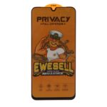 محافظ صفحه نمایش شیشه ای Full Cover Ewesell Anti Static Privacy مدل Samsung Galaxy A17 / A16 / A26