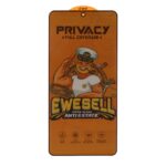 محافظ صفحه نمایش شیشه ای Full Cover Ewesell Anti Static Privacy مدل Xiaomi Poco X7 Pro 5G / Mi 14T / Mi 14T Pro / Redmi Note 13 Pro 5G / Poco X6 5G / Poco F6 5G / Poco F6 Pro 5G/ Note 13 5G/ Xiaomi Poco X6 Pro 5G