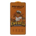 محافظ صفحه نمایش شیشه ای Full Cover Ewesell Anti Static Privacy مدل Xiaomi Redmi Note 14S / Note 13 Pro 4G / Poco M6 Pro 4G