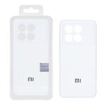 قاب سیلیکونی پاک کنی اورجینال Master Quality مدل Xiaomi Poco X6 Pro 5G / Redmi K70E - سفید (پک دار)