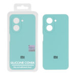قاب سیلیکونی پاک کنی اورجینال Master Quality مدل Xiaomi Redmi A5 / Poco C71 - سبزآبی (پک دار)