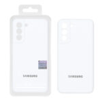 قاب سیلیکونی پاک کنی اورجینال Master Quality مدل Samsung Galaxy S21 FE - سفید (پک دار)