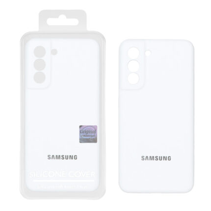 قاب سیلیکونی پاک کنی اورجینال Master Quality مدل Samsung Galaxy S21 FE - سفید (پک دار)