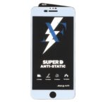محافظ صفحه نمایش شیشه ای Super D Anti Static ALFA مدل Apple iPhone 6 Plus / 6S Plus / 7 Plus / 8 Plus - سفید