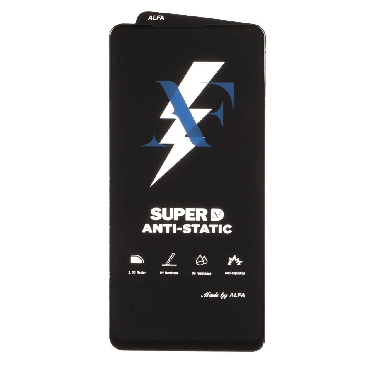 1480972 محافظ صفحه نمایش شیشه ای Super D Anti Static ALFA مدل Samsung Galaxy A21s / F52 / Xiaomi Poco X3 GT / Poco F4 GT / Redmi Note 10 Pro 5G - تصویر 1