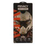 محافظ صفحه نمایش شیشه ای Full Cover ALFA Anti Static Privacy مدل Samsung Galaxy S25 Ultra