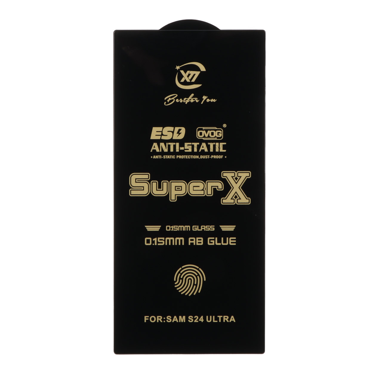 1486338 محافظ صفحه نمایش آنتی استاتیک Full Cover Super X مدل Samsung Galaxy S24 Ultra - تصویر 1