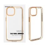 قاب اورجینال کروم Apple iPhone 13 / iPhone 14 - طلایی (پک دار)