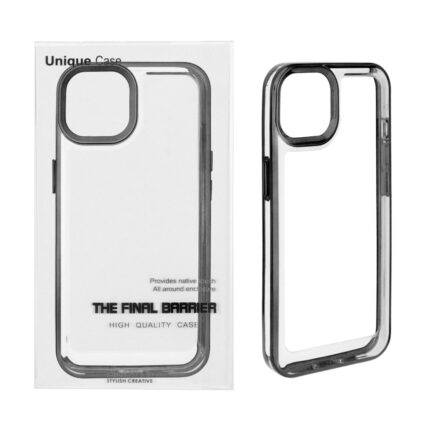 قاب اورجینال کروم Apple iPhone 13 / iPhone 14 - مشکی (پک دار)