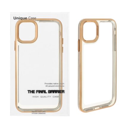قاب اورجینال کروم Apple iPhone 11 - طلایی (پک دار)