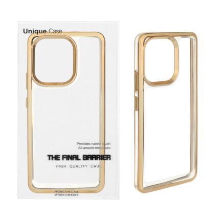 قاب اورجینال کروم Xiaomi Redmi Note 13 4G - طلایی (پک دار)