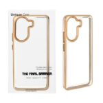 قاب اورجینال کروم Xiaomi Poco X7 Pro - طلایی (پک دار)