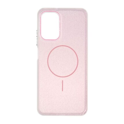 قاب اکلیلی Funnyrich طرح مگ سیف دور مات Xiaomi Poco M3 / Redmi 9T 4G - صورتی