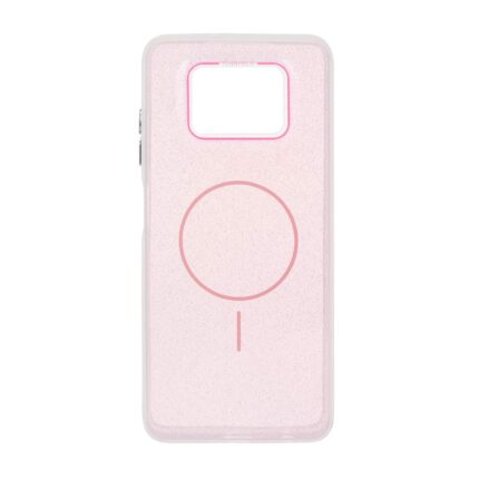 قاب اکلیلی Funnyrich طرح مگ سیف دور مات Xiaomi Poco X3 / Poco X3 Pro / Poco X3 NFC - صورتی