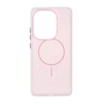 قاب اکلیلی Funnyrich طرح مگ سیف دور مات Xiaomi Redmi Note 14S / Note 13 Pro 4G / Poco M6 Pro 4G - صورتی