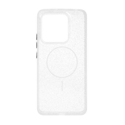قاب اکلیلی Funnyrich طرح مگ سیف دور مات Xiaomi Redmi Note 13 4G - شفاف