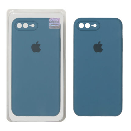 قاب سیلیکونی پاک کنی اورجینال Master Quality مدل Apple iPhone 7 Plus / iPhone 8 Plus - سبز کله غازی (پک دار)