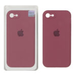 قاب سیلیکونی پاک کنی اورجینال Master Quality مدل Apple iPhone 7 / iPhone 8 / iPhone SE (2020) - زرشکی (پک دار)
