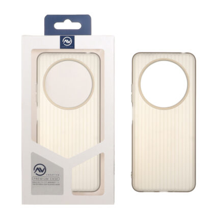 قاب Line Case ژله ای Xiaomi Redmi 14C / Redmi A3 Pro / Redmi A4 / Poco C75 - خاکستری (پک دار)