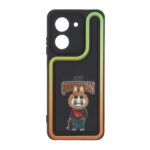 قاب Solid Case منحنی LUCKY طرح دار Xiaomi Redmi A5 / Poco C71 - کد 264