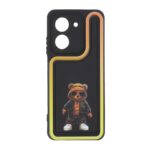 قاب Solid Case منحنی LUCKY طرح دار Xiaomi Redmi A5 / Poco C71 - کد 266