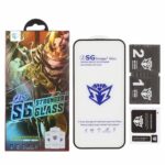 محافظ صفحه نمایش شیشه ای Full Cover Esd-SG مدل Apple iPhone 15 Pro (پک دار)