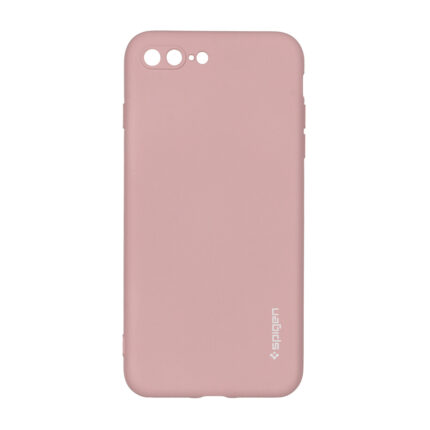 قاب سیلیکونی Spigen محافظ لنزدار Apple iPhone 7 Plus / iPhone 8 Plus - صورتی چرک