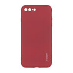 قاب سیلیکونی Spigen محافظ لنزدار Apple iPhone 7 Plus / iPhone 8 Plus - زرشکی