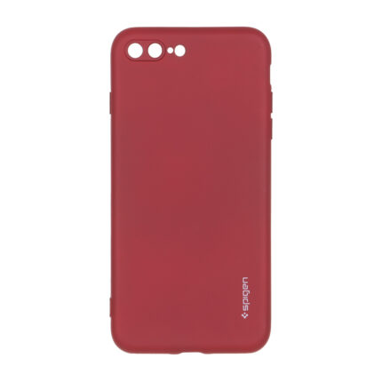 قاب سیلیکونی Spigen محافظ لنزدار Apple iPhone 7 Plus / iPhone 8 Plus - زرشکی