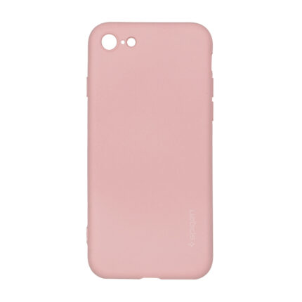 قاب سیلیکونی Spigen محافظ لنزدار Apple iPhone 7 / iPhone 8 / iPhone SE (2020) - صورتی چرک