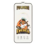 محافظ صفحه نمایش شیشه ای Full Cover Ewesell Anti Static Folding مدل Apple iPhone 16 Pro Max