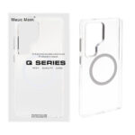قاب اورجینال Magic Mask پشت سخت شفاف MagSafe مدل Samsung Galaxy S25 Ultra (پک دار)