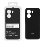 قاب سیلیکونی پاک کنی اورجینال درجه یک Xiaomi Poco X7 Pro - مشکی (پک دار)