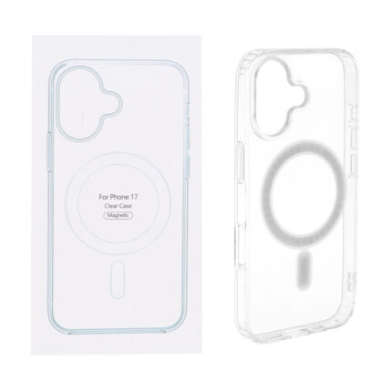 قاب شفاف Apple iPhone 17 با قابلیت شارژ MagSafe (پک دار)