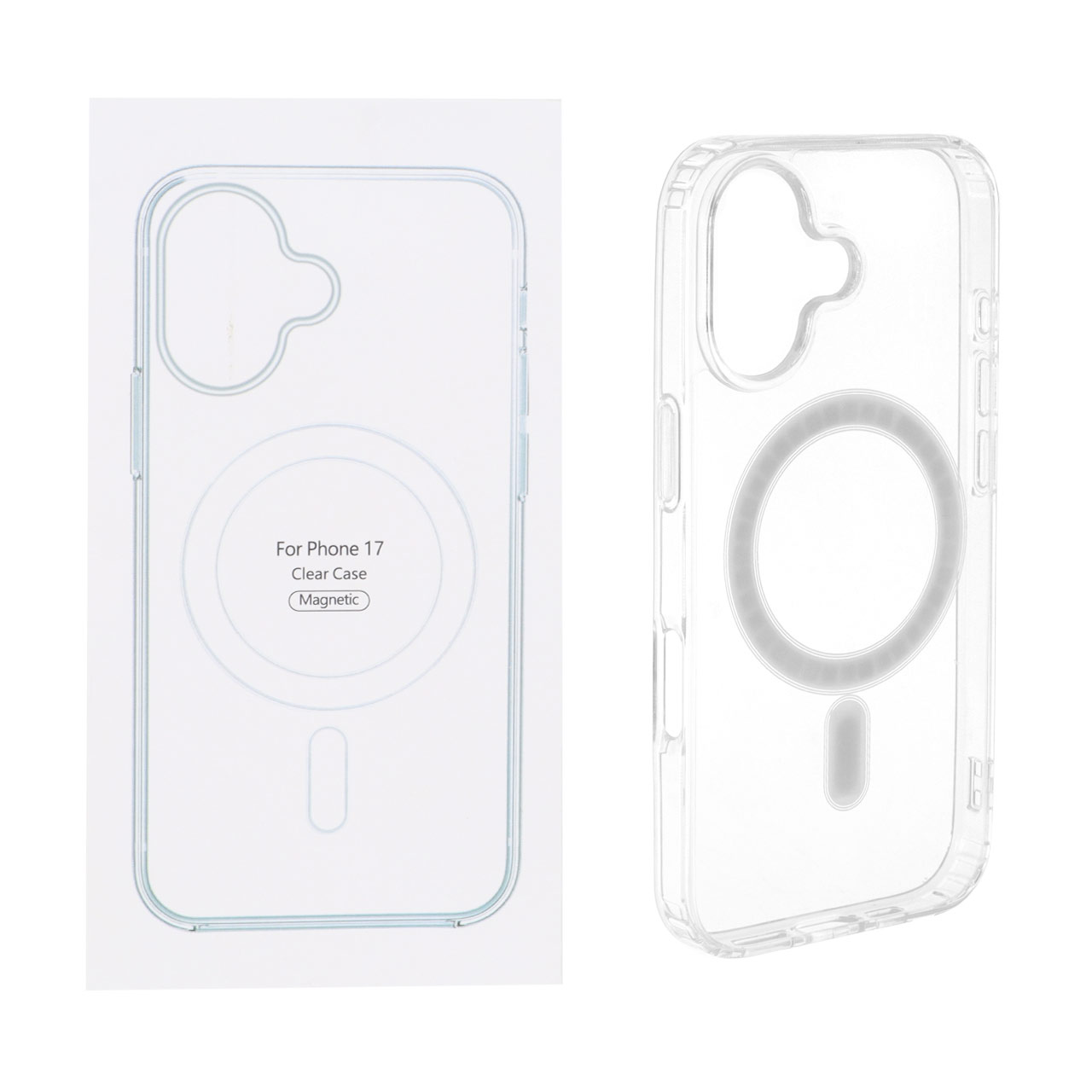 1507026 قاب شفاف Apple iPhone 17 با قابلیت شارژ MagSafe (پک دار) - تصویر 1