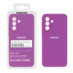 قاب سیلیکونی پاک کنی اورجینال درجه یک Samsung Galaxy A56 / A36 - ارغوانی کد 1 (پک دار)